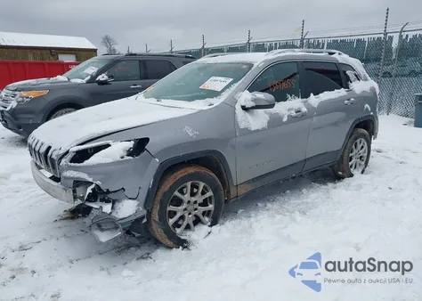 2017 Jeep Cherokee Latitude 4X4 z USA, uszkodzony, nr VIN 1C4PJMCBGHW515903